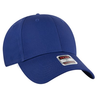 OTTO 6 Panel Low Profile Cotton Twill Baseball Cap